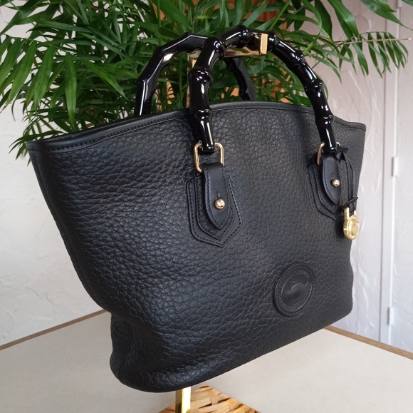 Dooney & Bourke AWL Collection, Zip-Top Tote, mid 1990's Upcrafted. - Picture 3 of 14